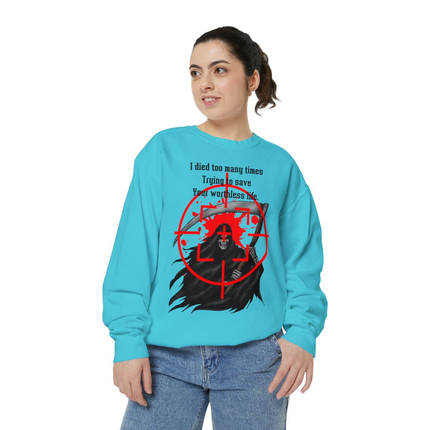 GAMER GIRL Unisex Garment-Dyed Sweatshirt