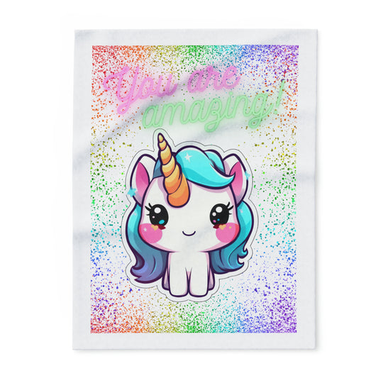 YOU ARE AMAZING  Arctic Fleece Blanket