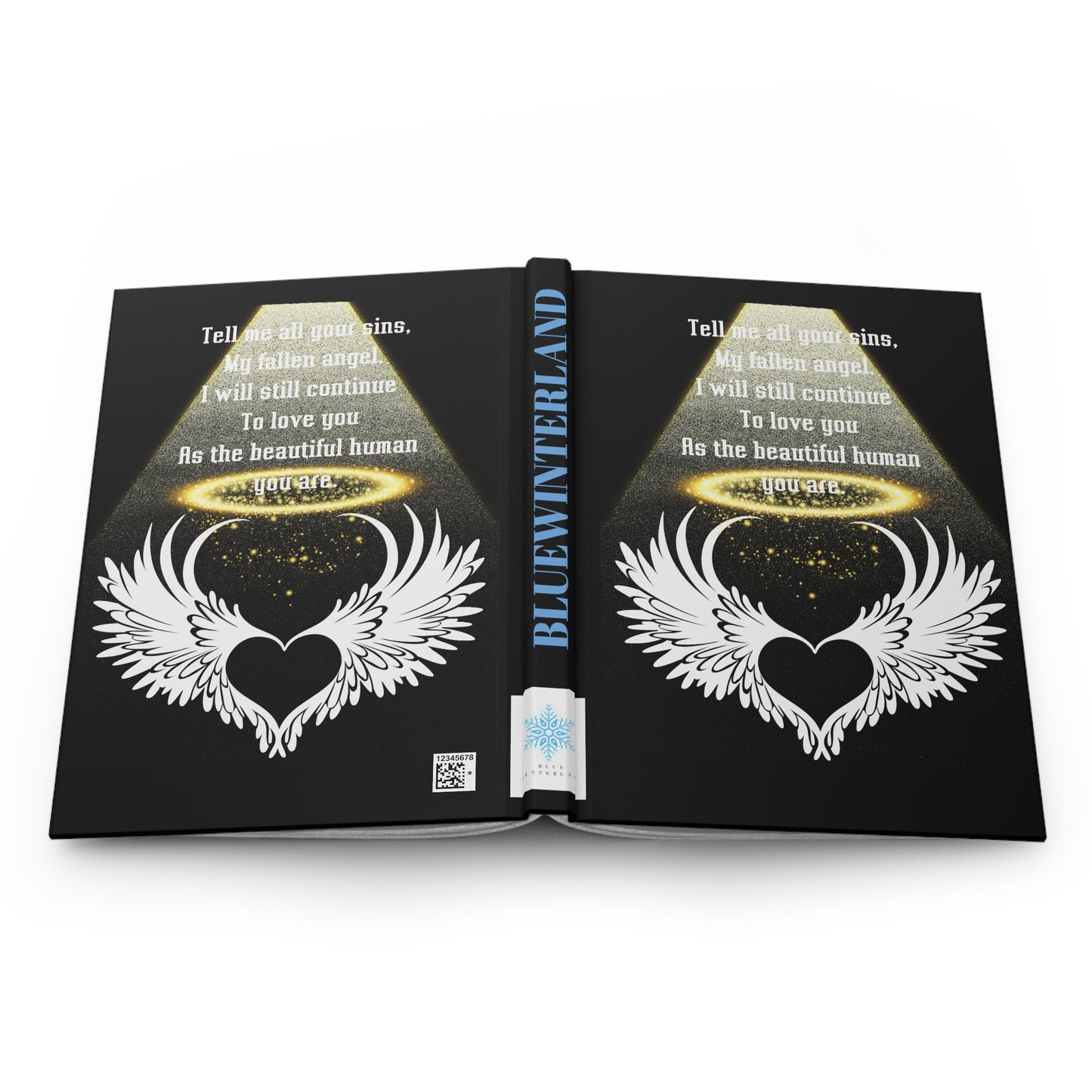 FALLEN ANGEL Hardcover Journal Matte