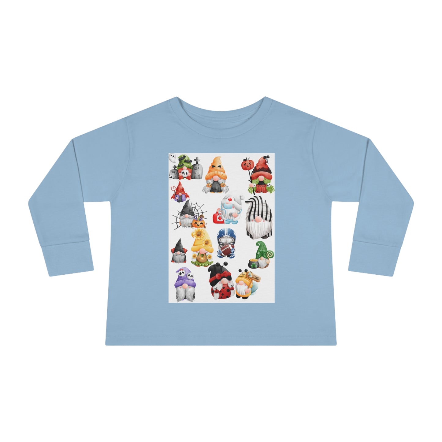HALLOWEEN GNOMES Toddler Long Sleeve Tee