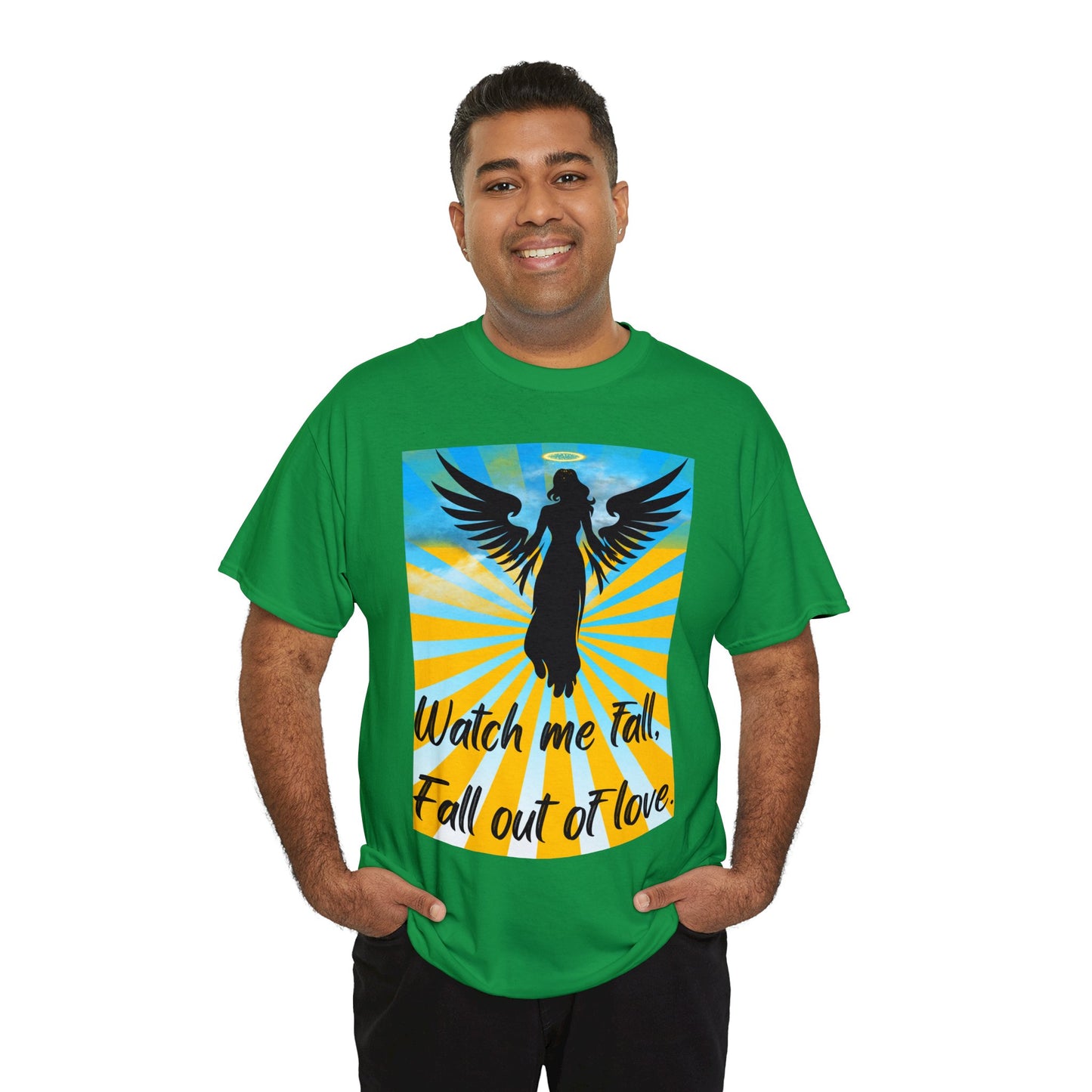 FALL OUT OF LOVE Unisex Heavy Cotton Tee