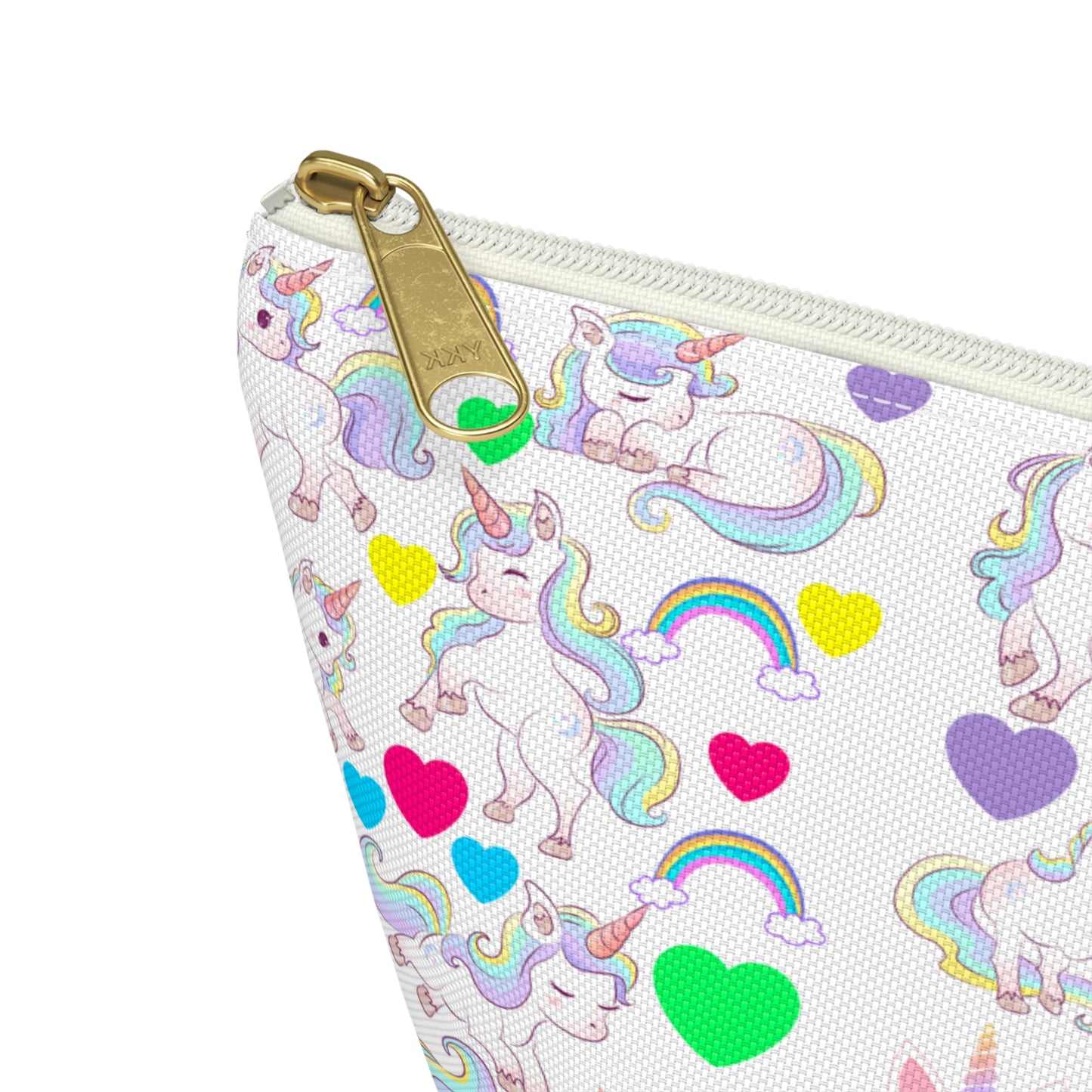 UNICORN LOVE Accessory Pouch w T-bottom