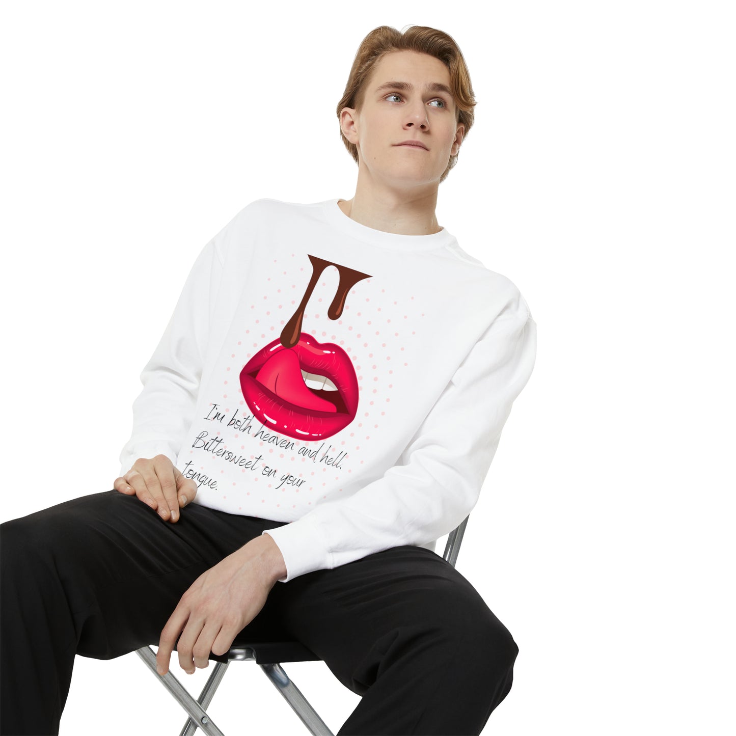 SWEET HELL Unisex Garment-Dyed Sweatshirt