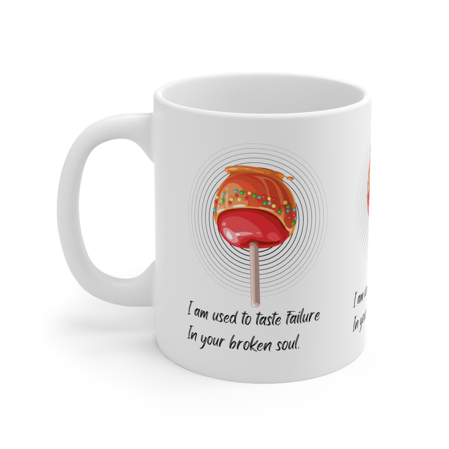 APPLE CANDY FAILURE Ceramic Mug 11oz
