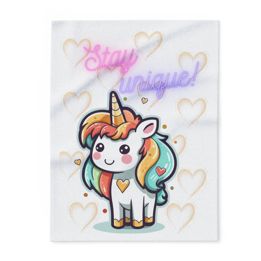 STAY UNIQUE  Arctic Fleece Blanket