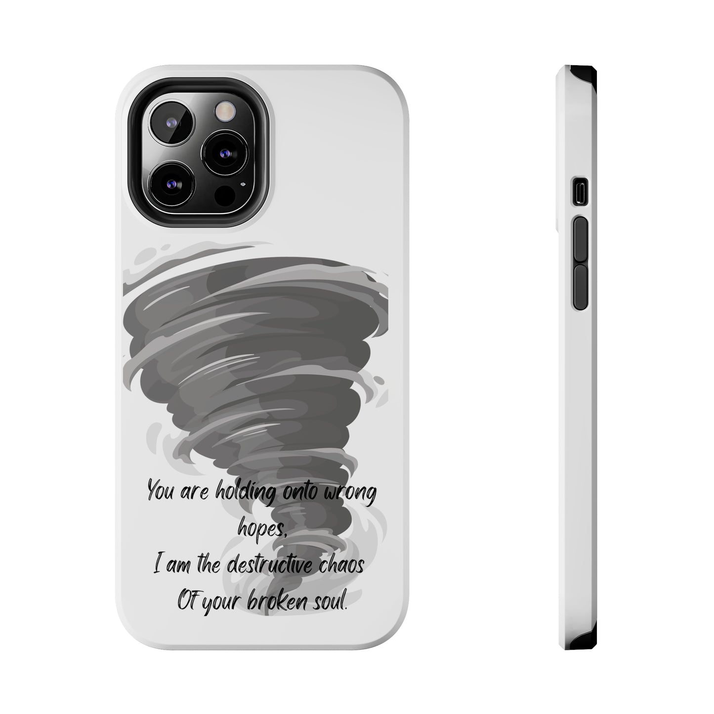 DESTRUCTIVE CHAOS Tough Phone Cases