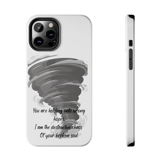 DESTRUCTIVE CHAOS Tough Phone Cases