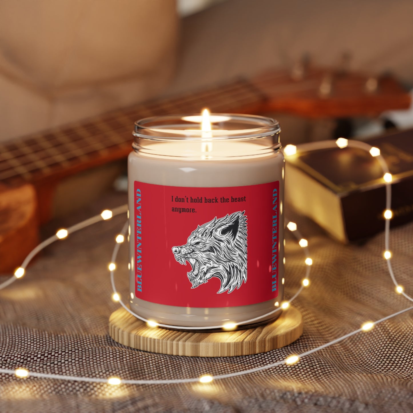 BEAST TALES V1  Scented Soy Candle, 9oz
