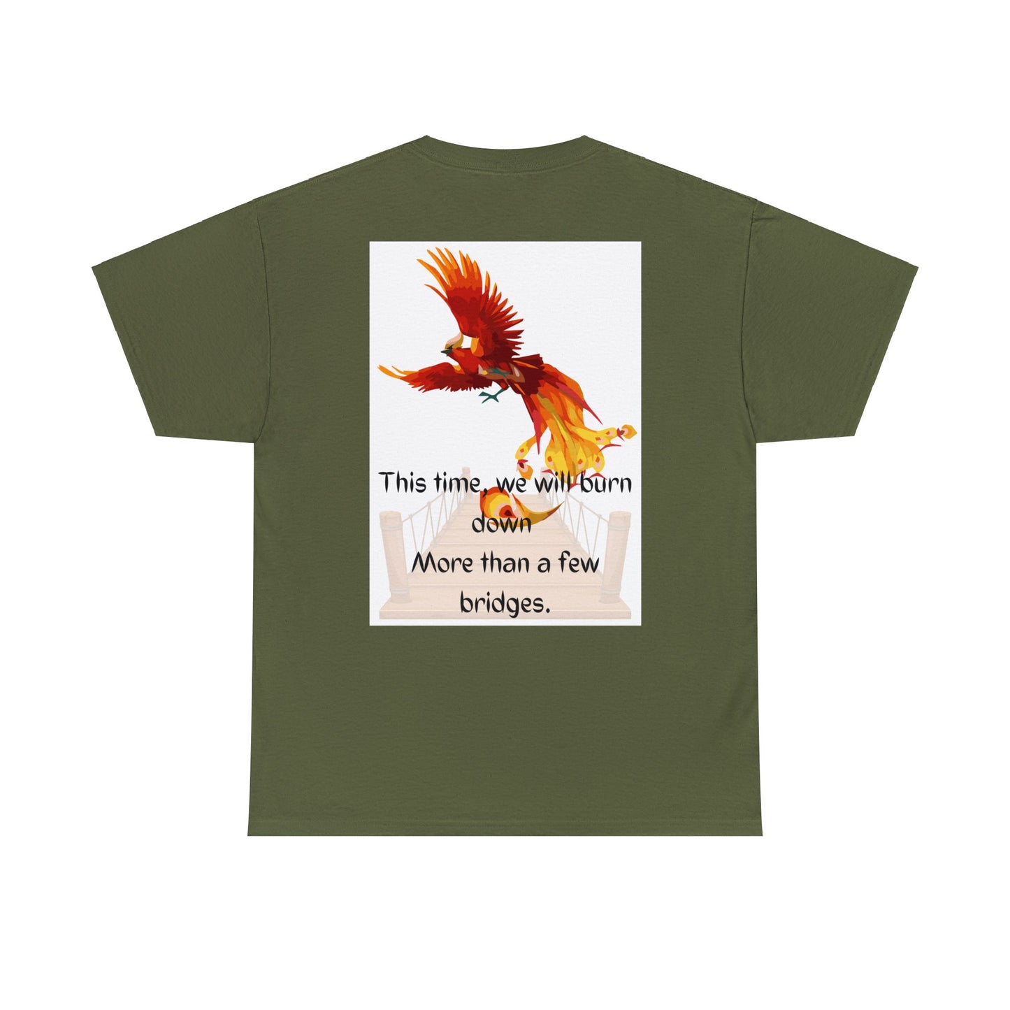 BRIDGES Unisex Heavy Cotton Tee