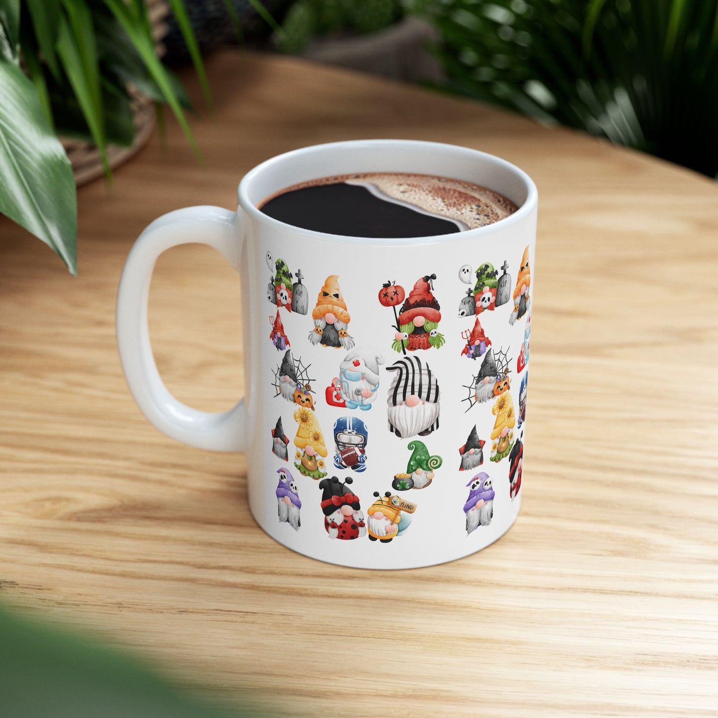 GNOMES OF HALLOWEEN Ceramic Mug 11oz