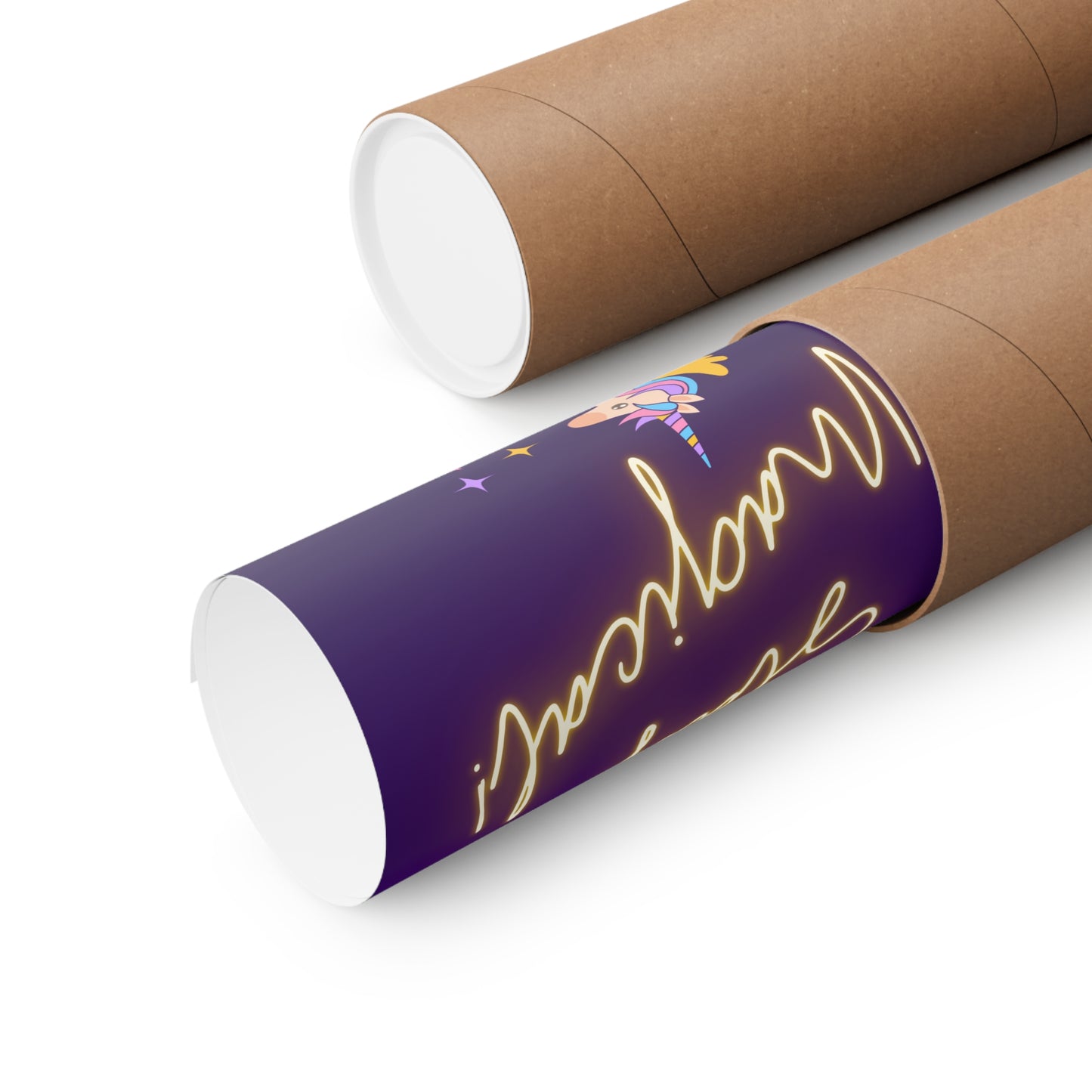 STAY MAGICAL UNICORN LOVE  Premium Matte Vertical Posters