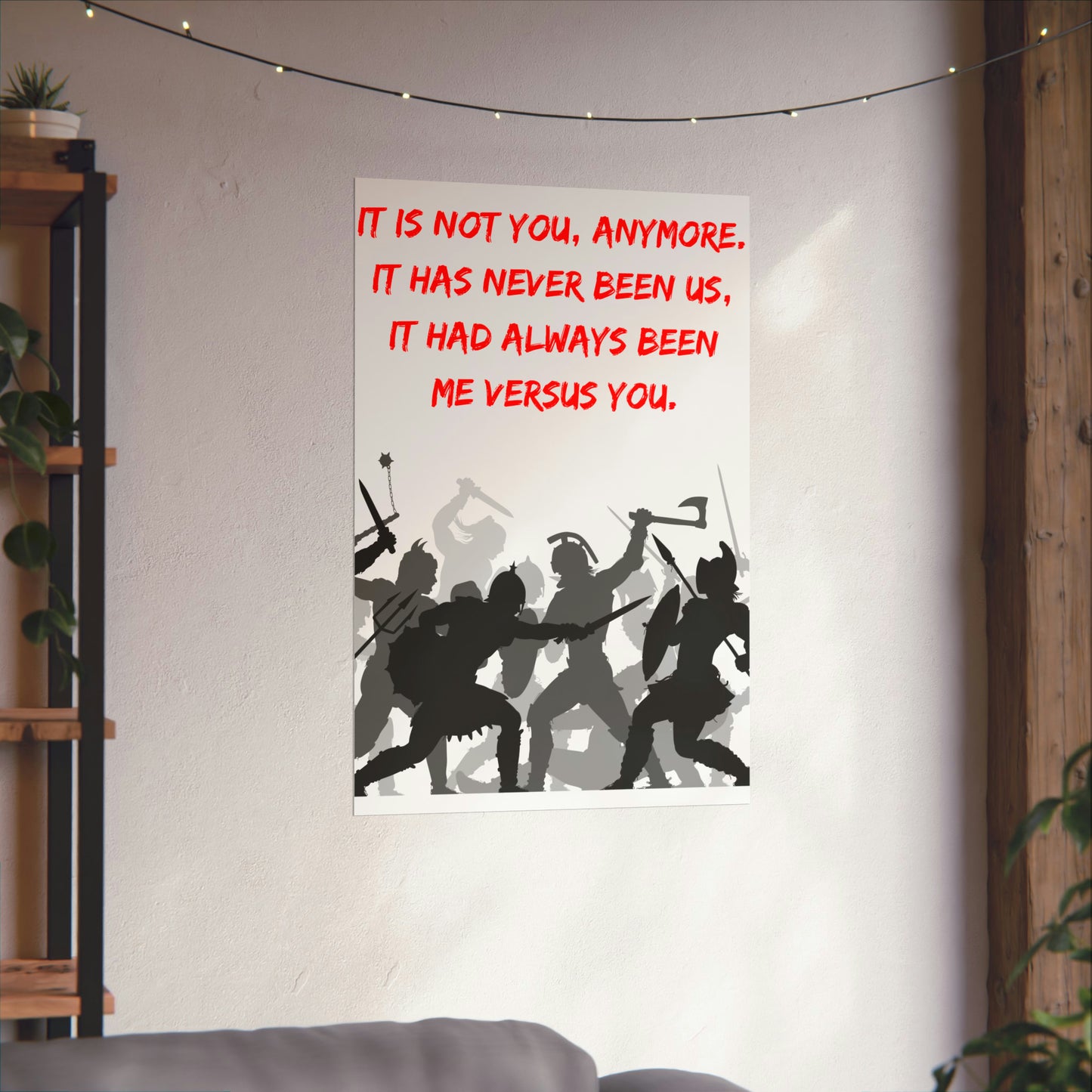 WARZONE  Matte Vertical Posters