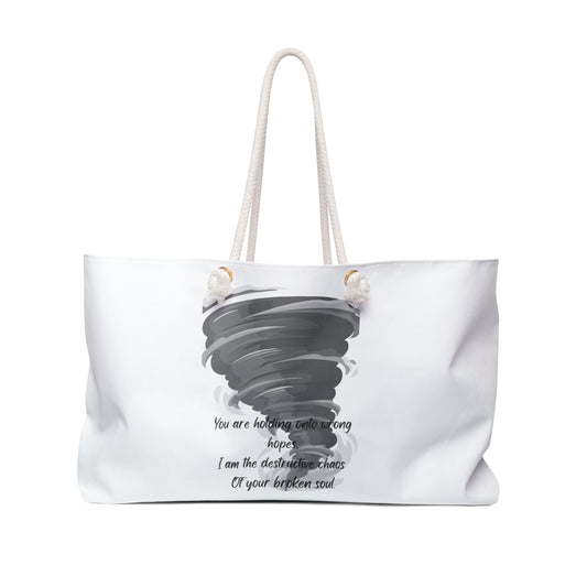 DESTRUCTIVE CHAOS Weekender Bag