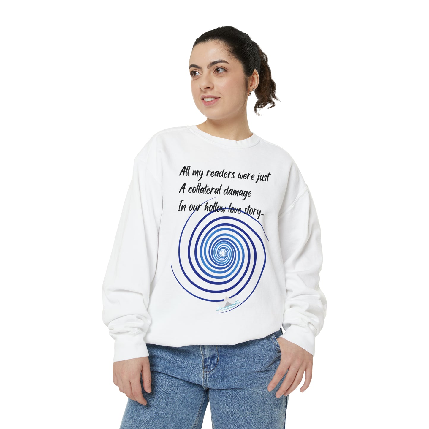 COLLATERAL DAMAGE Unisex Garment-Dyed Sweatshirt