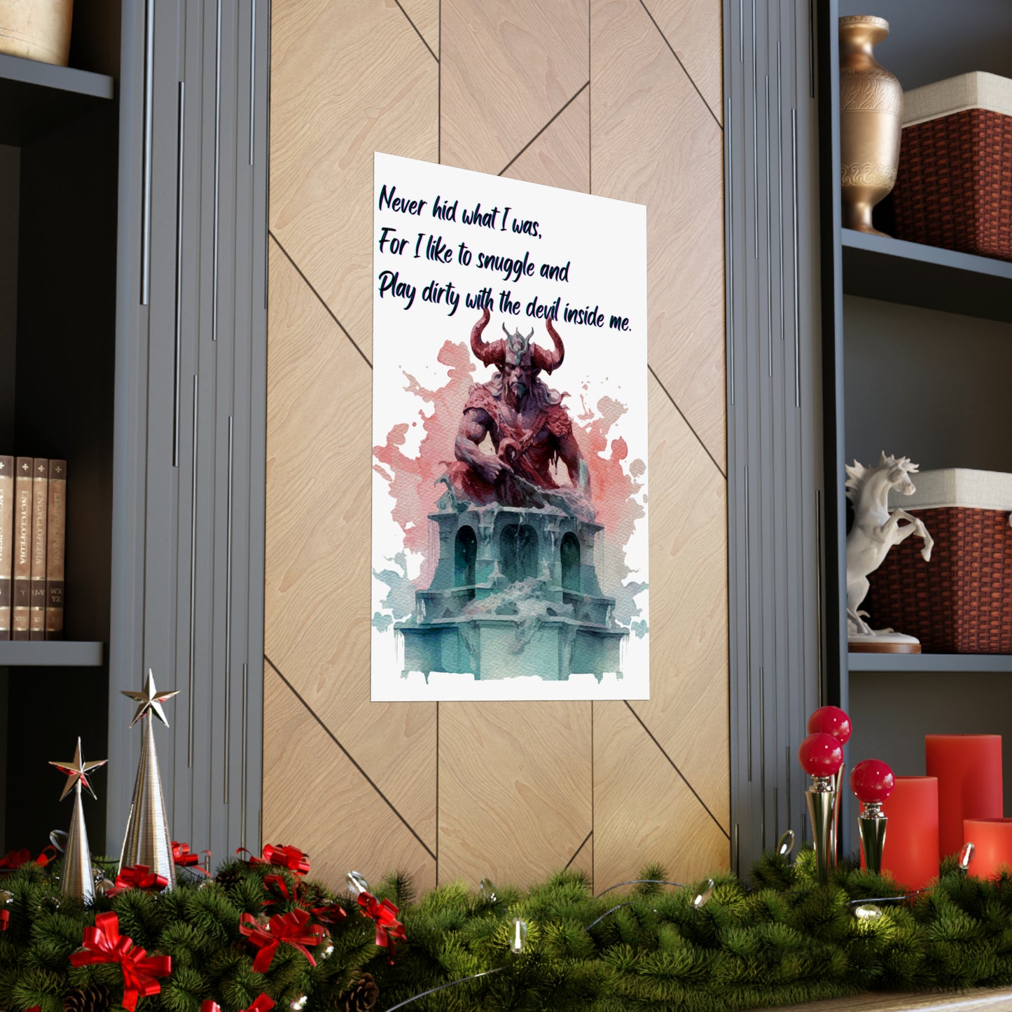 DEMON LOVER Matte Vertical Posters