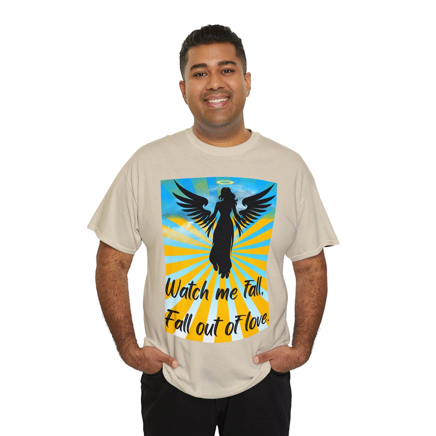 FALL OUT OF LOVE Unisex Heavy Cotton Tee