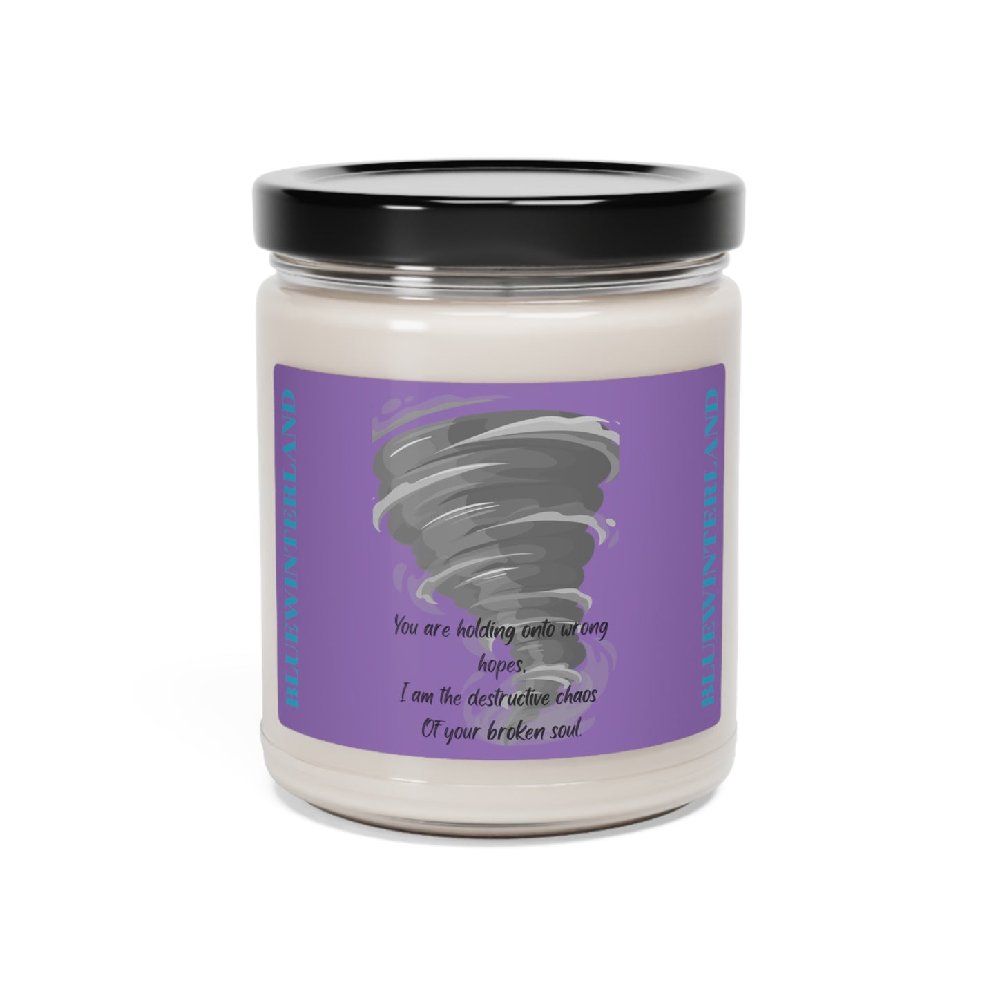 DESTRUCTIVE CHAOS Scented Soy Candle, 9oz