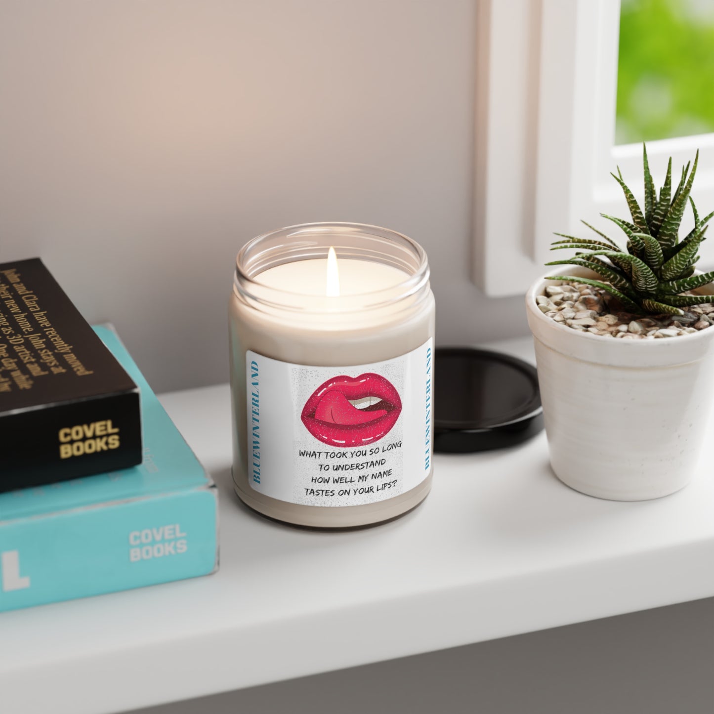 MY NAME ON YOUR LIPS Scented Soy Candle, 9oz