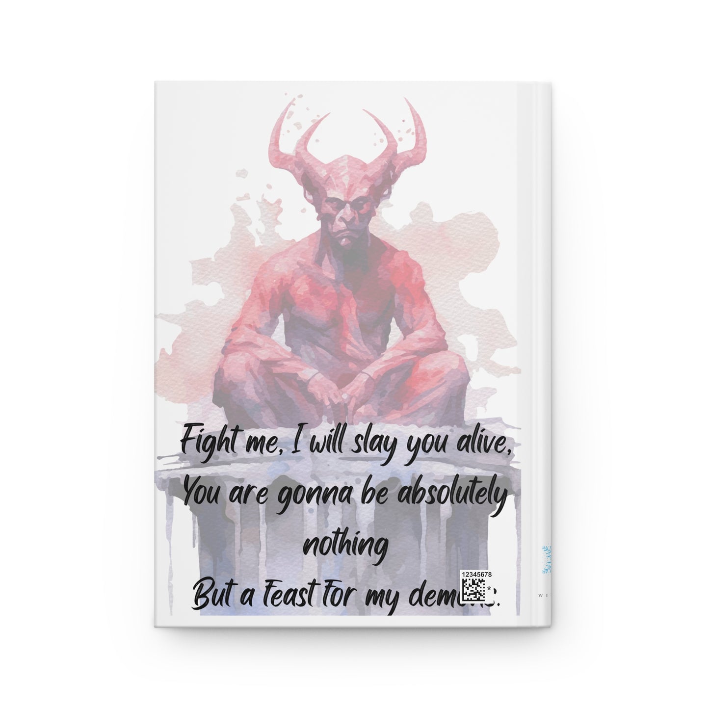 FEAST FOR MY DEMONS  Hardcover Journal Matte