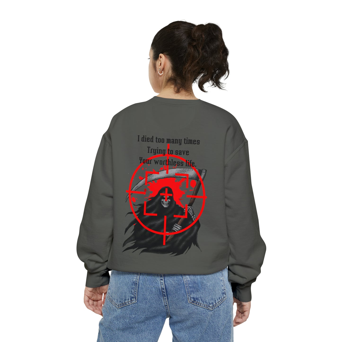 GAMER GIRL Unisex Garment-Dyed Sweatshirt