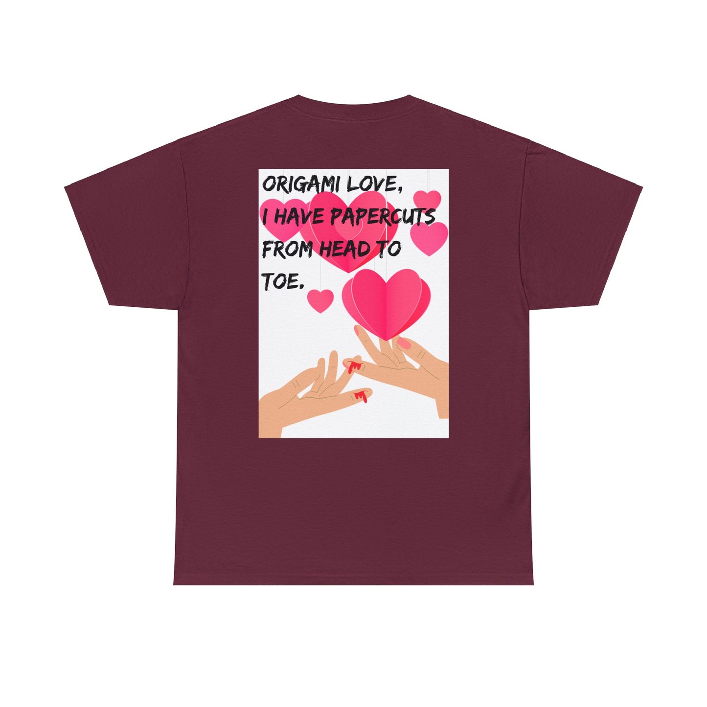 ORIGAME LOVE Unisex Heavy Cotton Tee