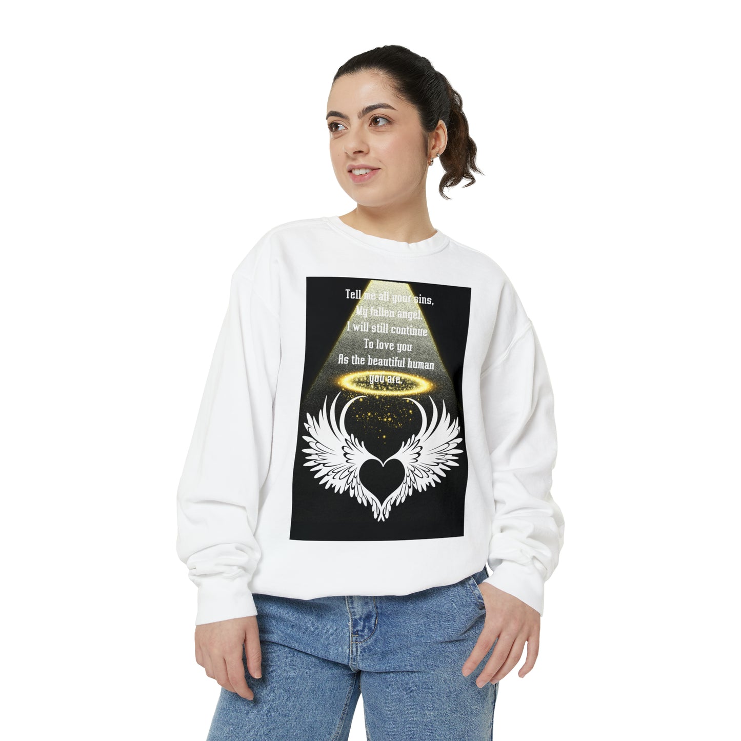 FALLEN ANGEL Unisex Garment-Dyed Sweatshirt