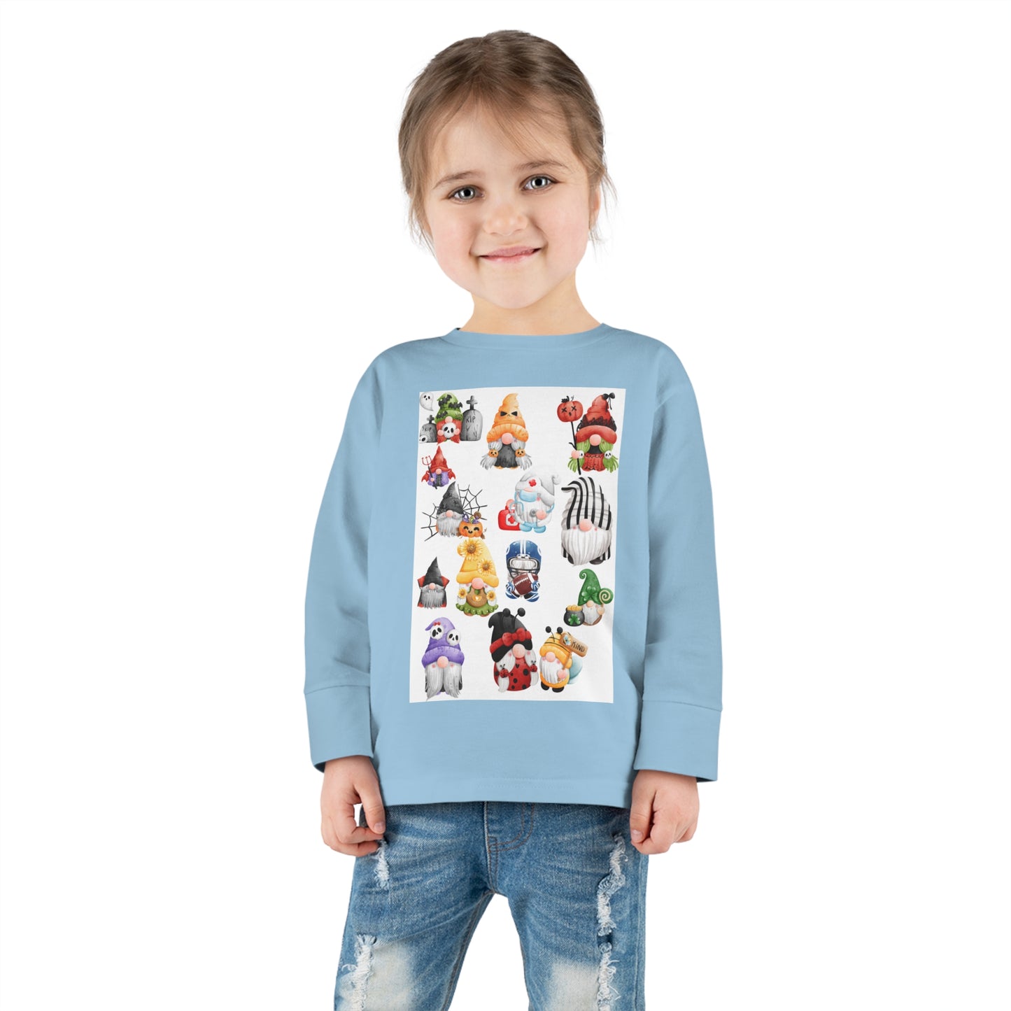 HALLOWEEN GNOMES Toddler Long Sleeve Tee