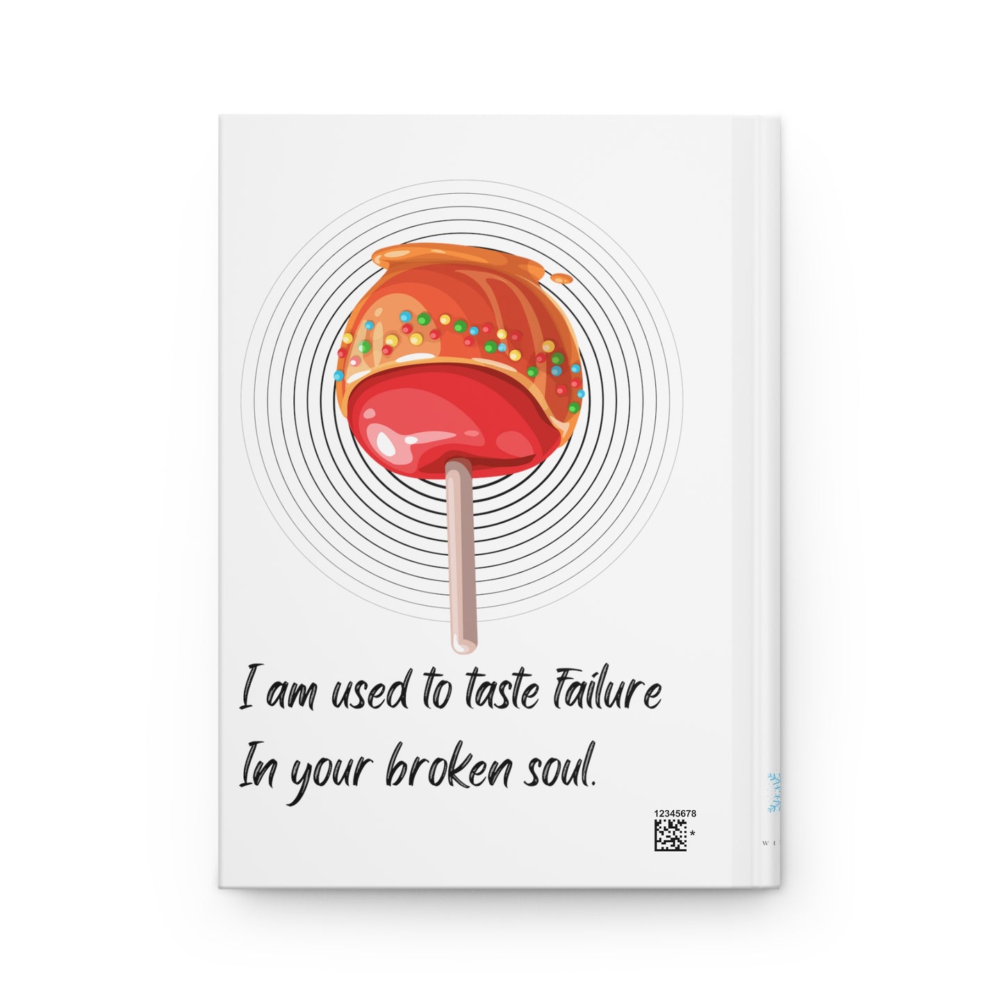 APPLE CANDY FAILURE  Hardcover Journal Matte
