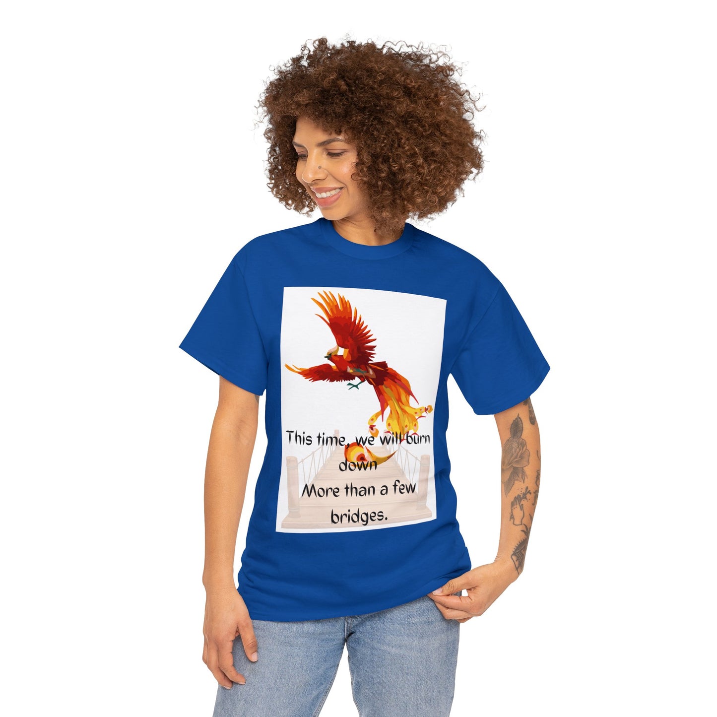 BRIDGES Unisex Heavy Cotton Tee