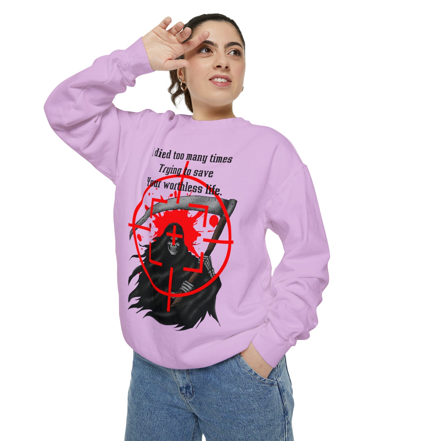 GAMER GIRL Unisex Garment-Dyed Sweatshirt