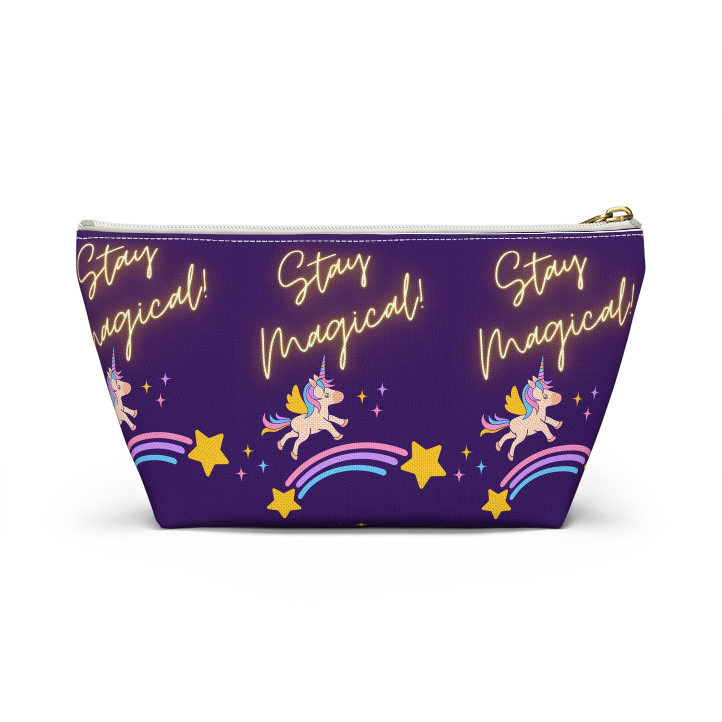 STAY MAGICAL UNICORN LOVE Accessory Pouch w T-bottom
