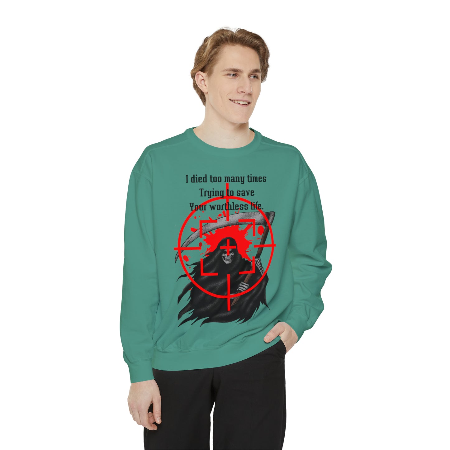 GAMER GIRL Unisex Garment-Dyed Sweatshirt
