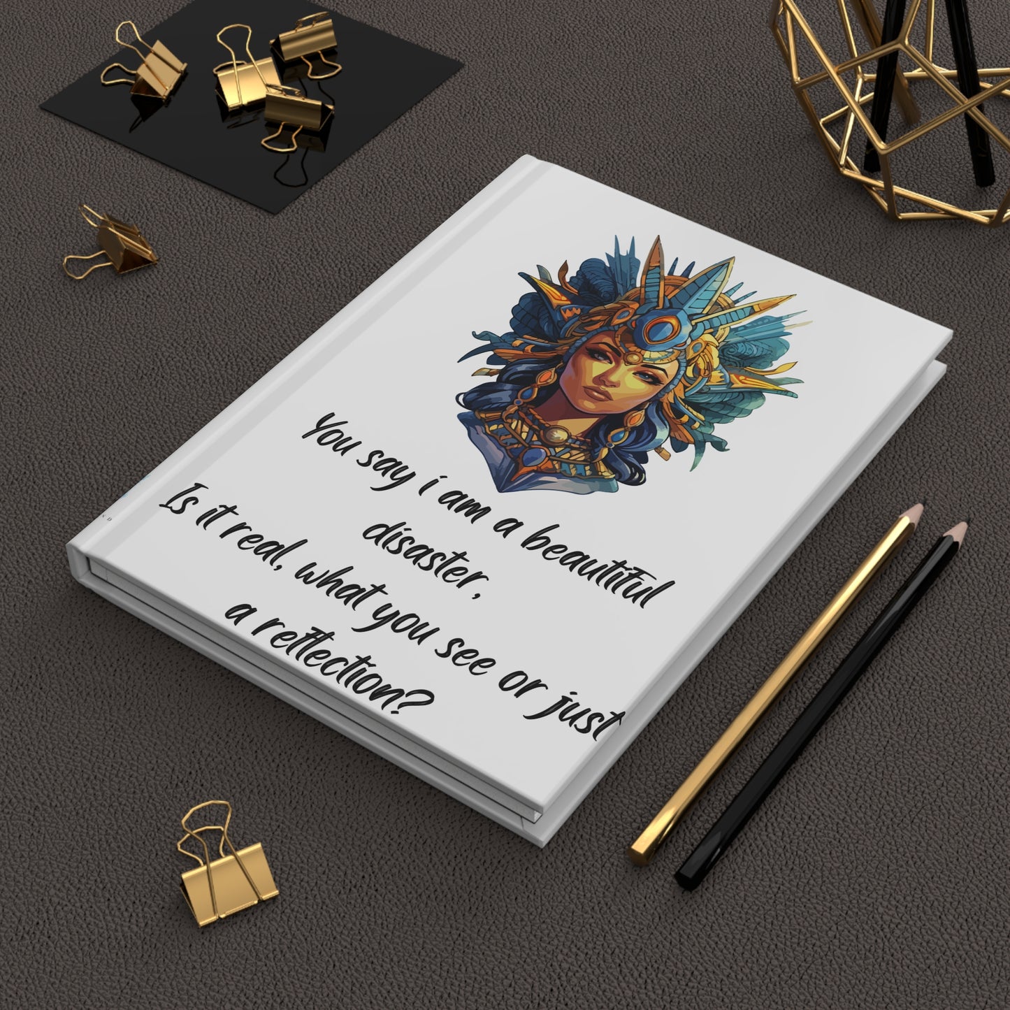 ILLUSIONS  Hardcover Journal Matte