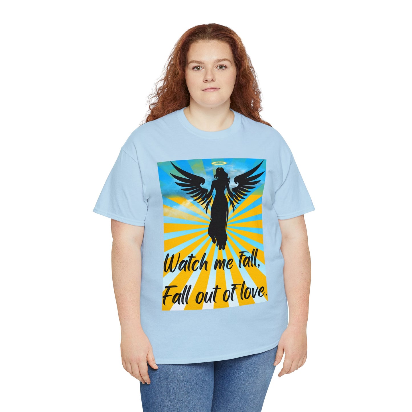 FALL OUT OF LOVE Unisex Heavy Cotton Tee