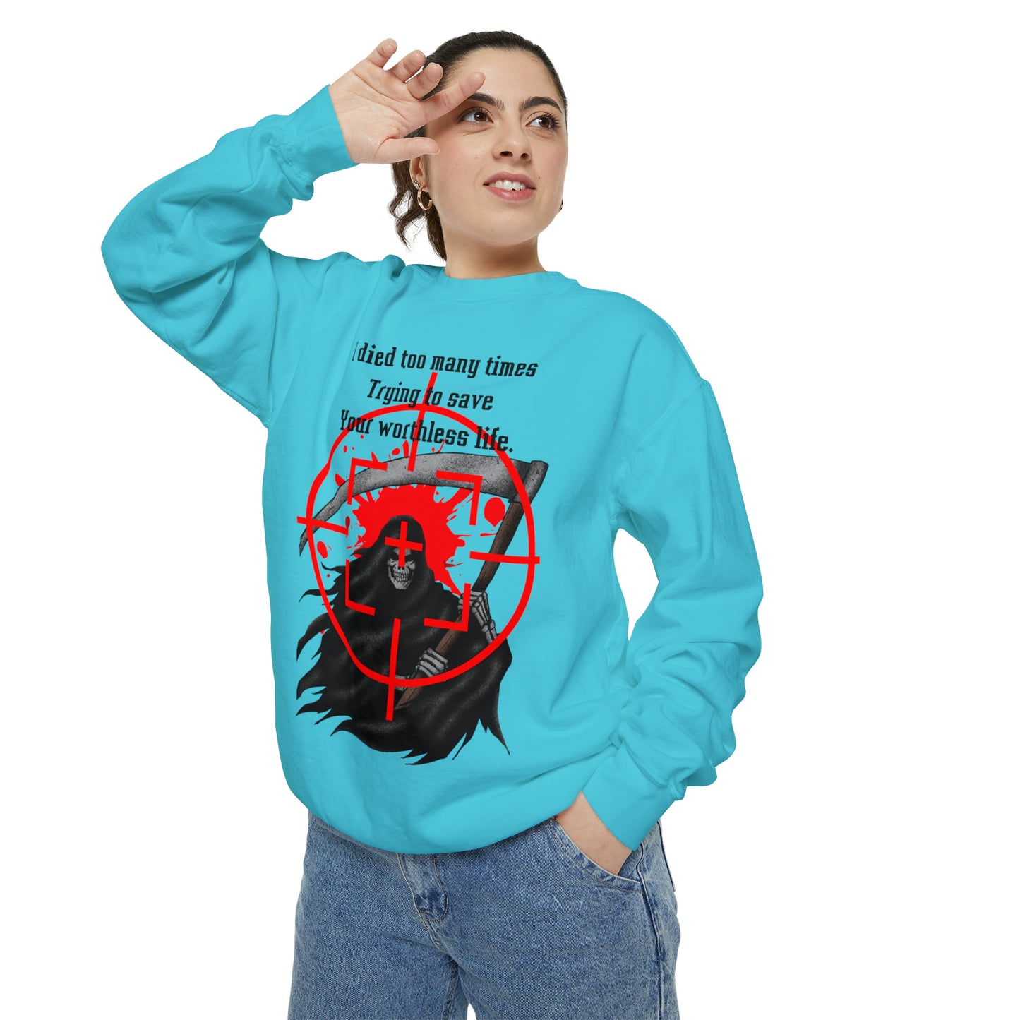 GAMER GIRL Unisex Garment-Dyed Sweatshirt