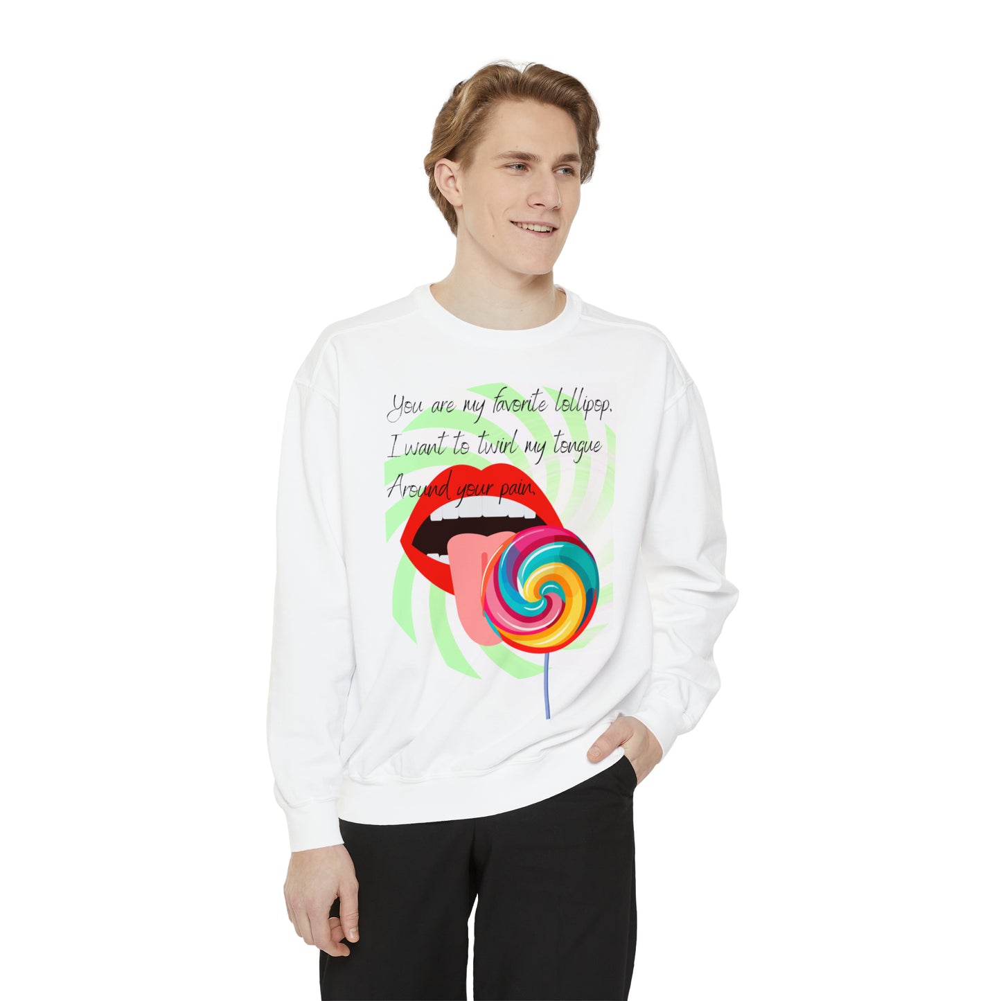 LOLLIPOP DREAMS Unisex Garment-Dyed Sweatshirt