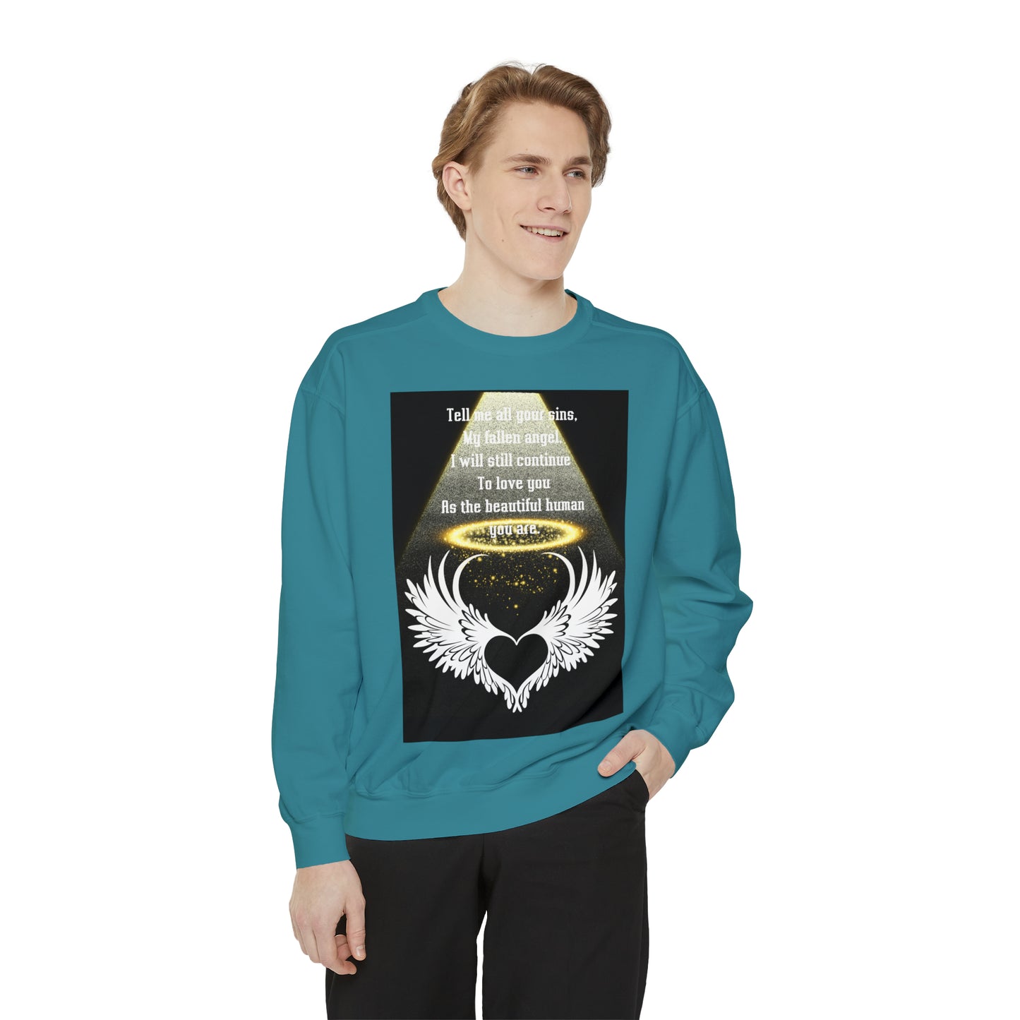 FALLEN ANGEL Unisex Garment-Dyed Sweatshirt