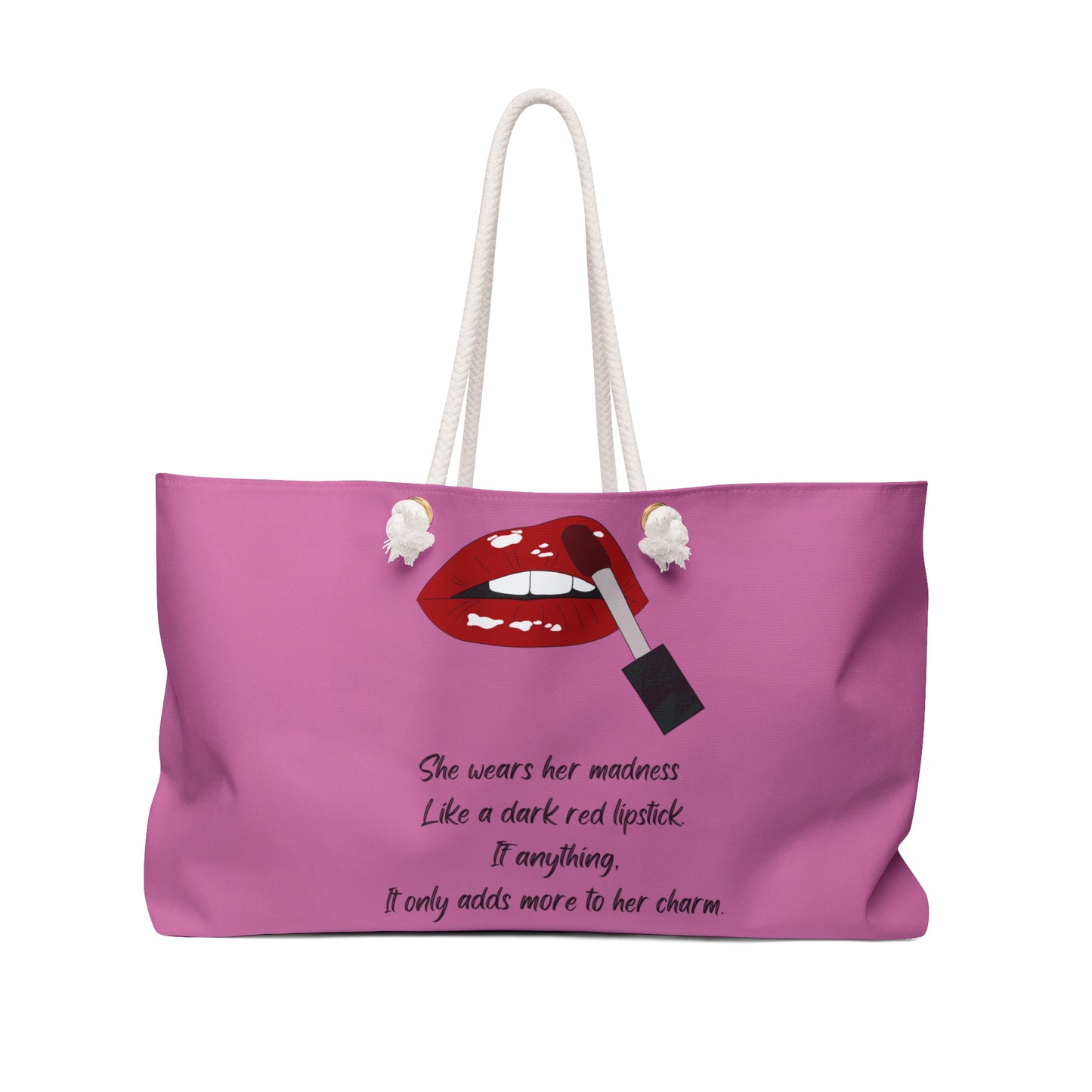MADNESS LIPSTICK Weekender Bag