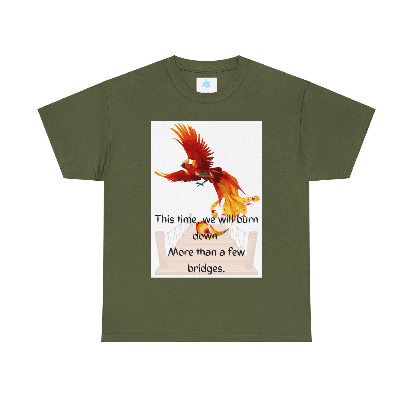 BRIDGES Unisex Heavy Cotton Tee