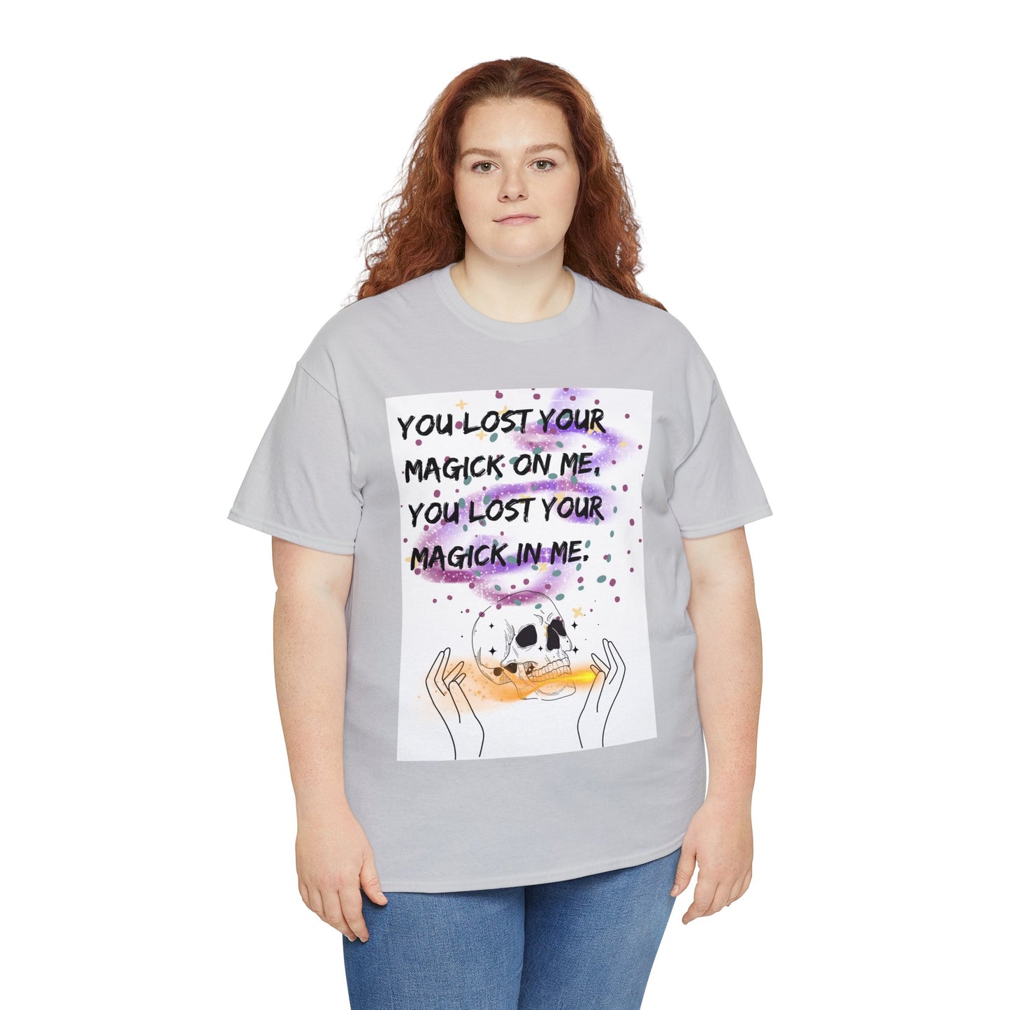 LOST YOUR MAGICK Unisex Heavy Cotton Tee