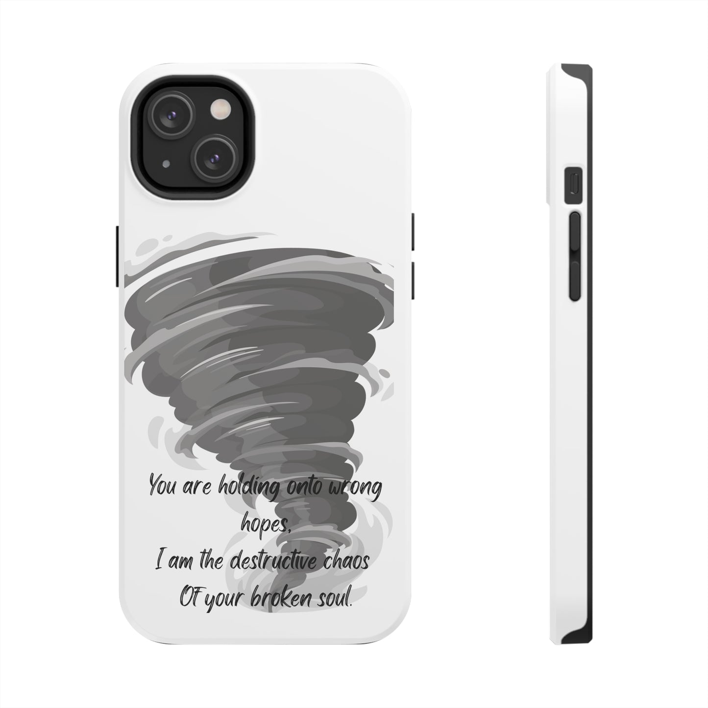 DESTRUCTIVE CHAOS Tough Phone Cases