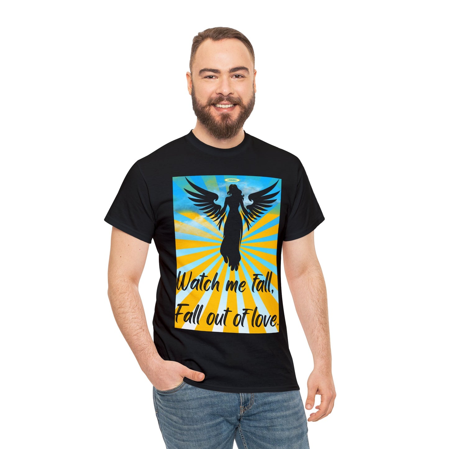 FALL OUT OF LOVE Unisex Heavy Cotton Tee
