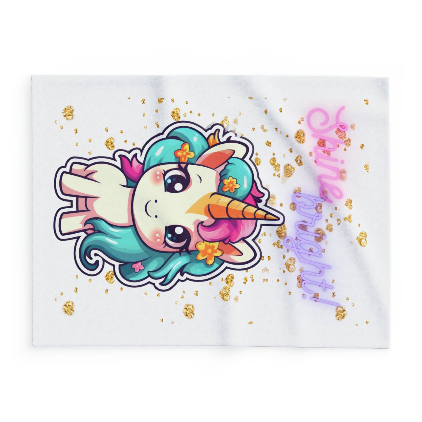 SHINE BRIGHT  Arctic Fleece Blanket