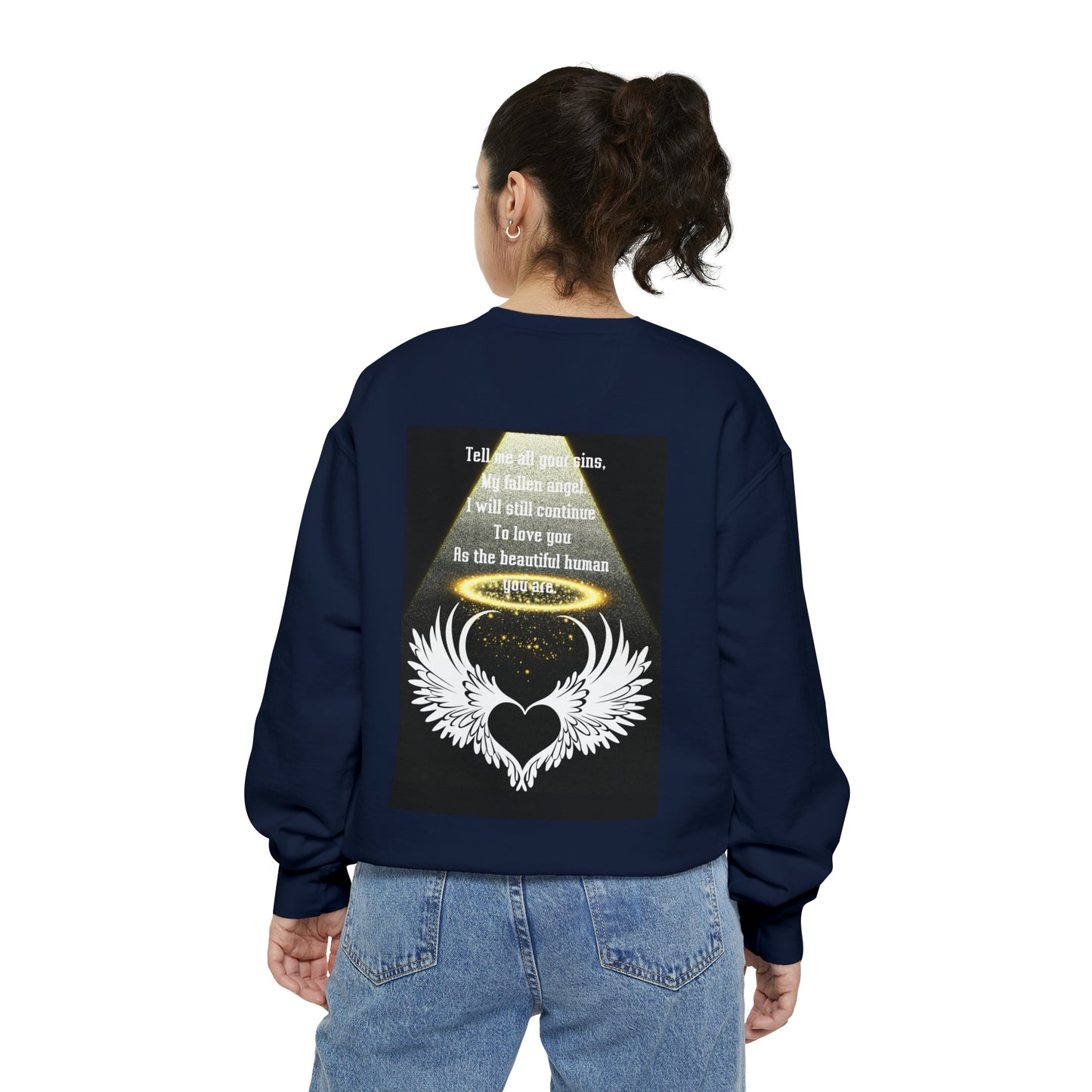 FALLEN ANGEL Unisex Garment-Dyed Sweatshirt