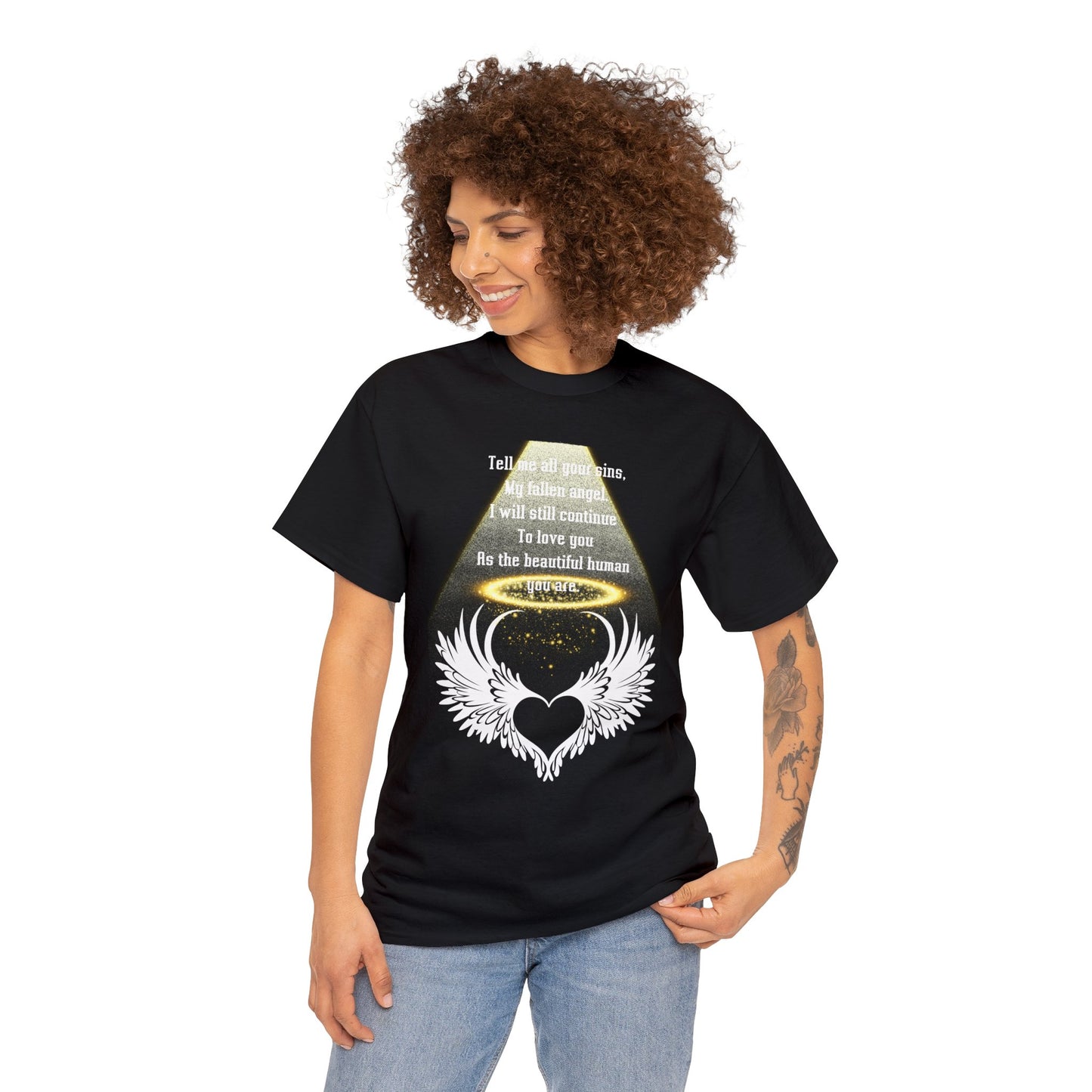 FALLEN ANGEL Unisex Heavy Cotton Tee