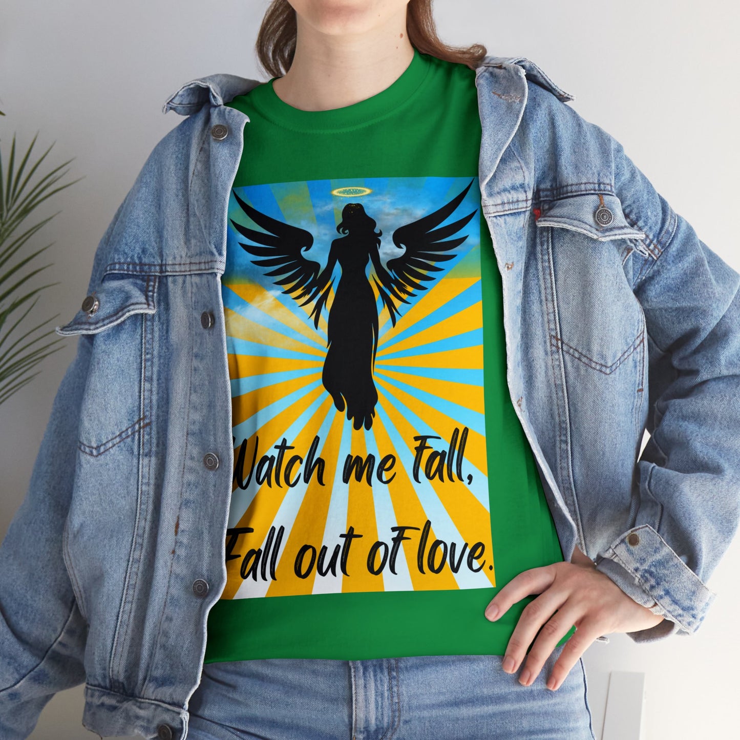 FALL OUT OF LOVE Unisex Heavy Cotton Tee
