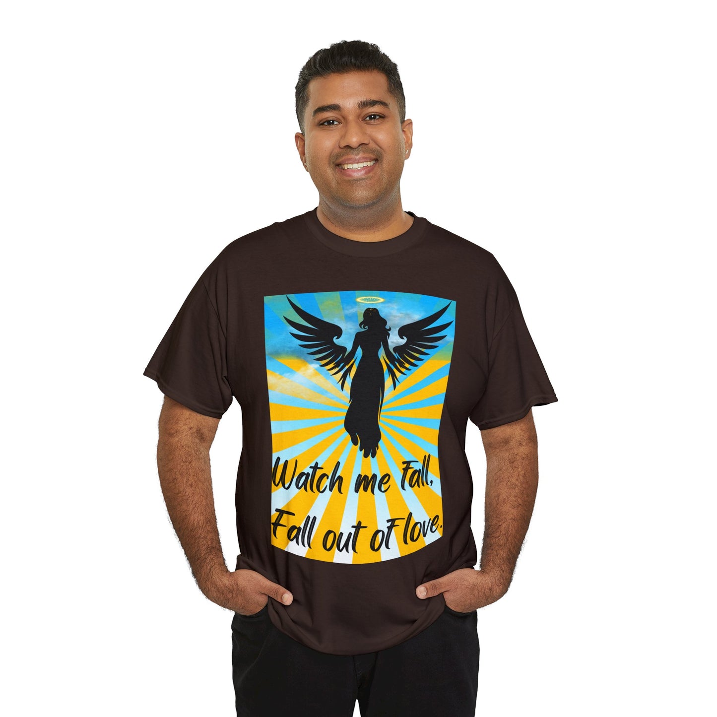 FALL OUT OF LOVE Unisex Heavy Cotton Tee