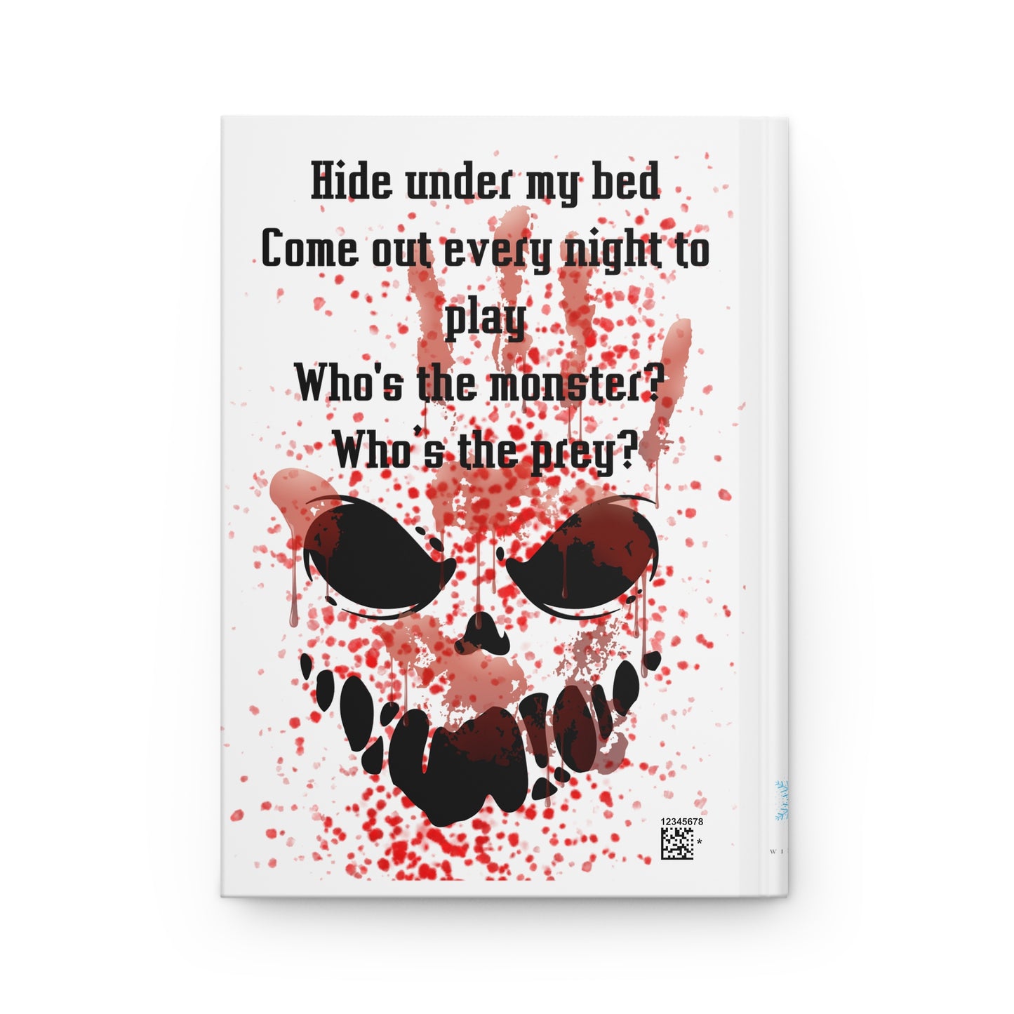 MONSTERS UNDER MY BED  Hardcover Journal Matte