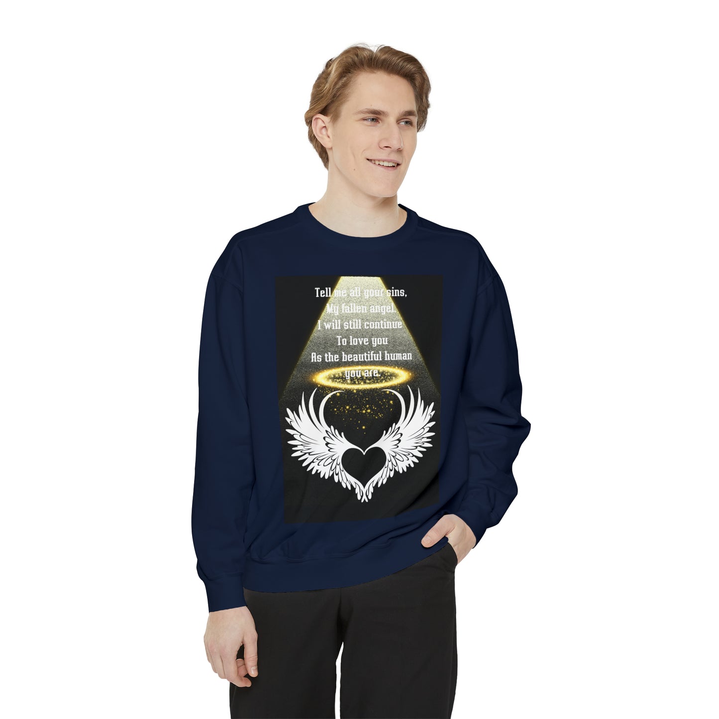 FALLEN ANGEL Unisex Garment-Dyed Sweatshirt