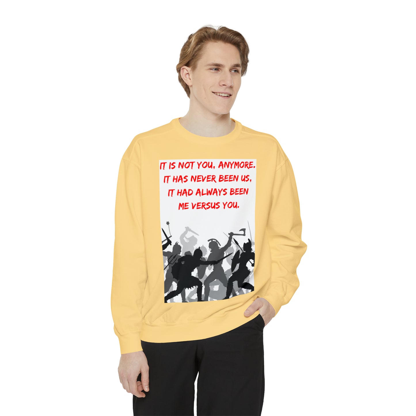 WARZONE  Unisex Garment-Dyed Sweatshirt